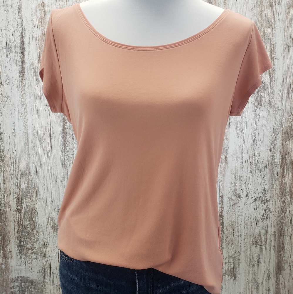 Eileen Fisher Silk Top 🍑 Peach or coral color